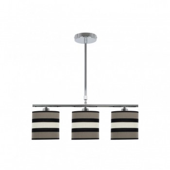 Distribuidor - Lâmpadas Diversas | Lâmpadas Modernas | LAMPARA KARLA 3XE14 TOPO/BEIS REGX55X14 CM Ref: 171253058